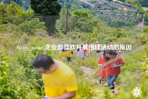 企业都喜欢开展团建活动的原因